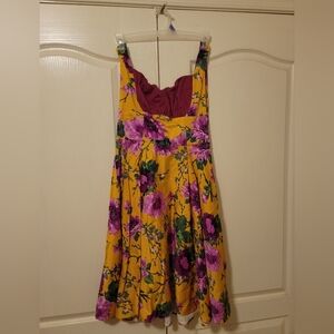 Discontinued Pinup Couture Halter Swing Dress